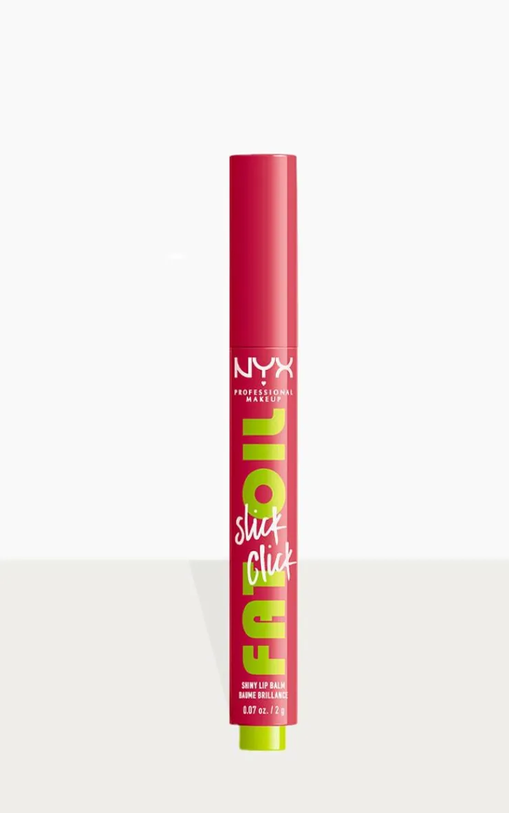 PrettyLittleThing Lip Gloss*NYX PMU Fat Oil Slick Click Lip Balm