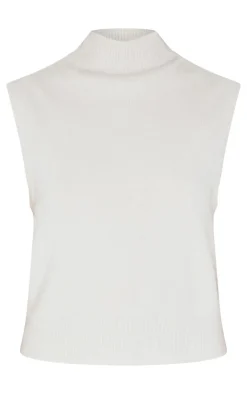 PrettyLittleThing Sweaters*Soft Knit High Neck Sweater Vest