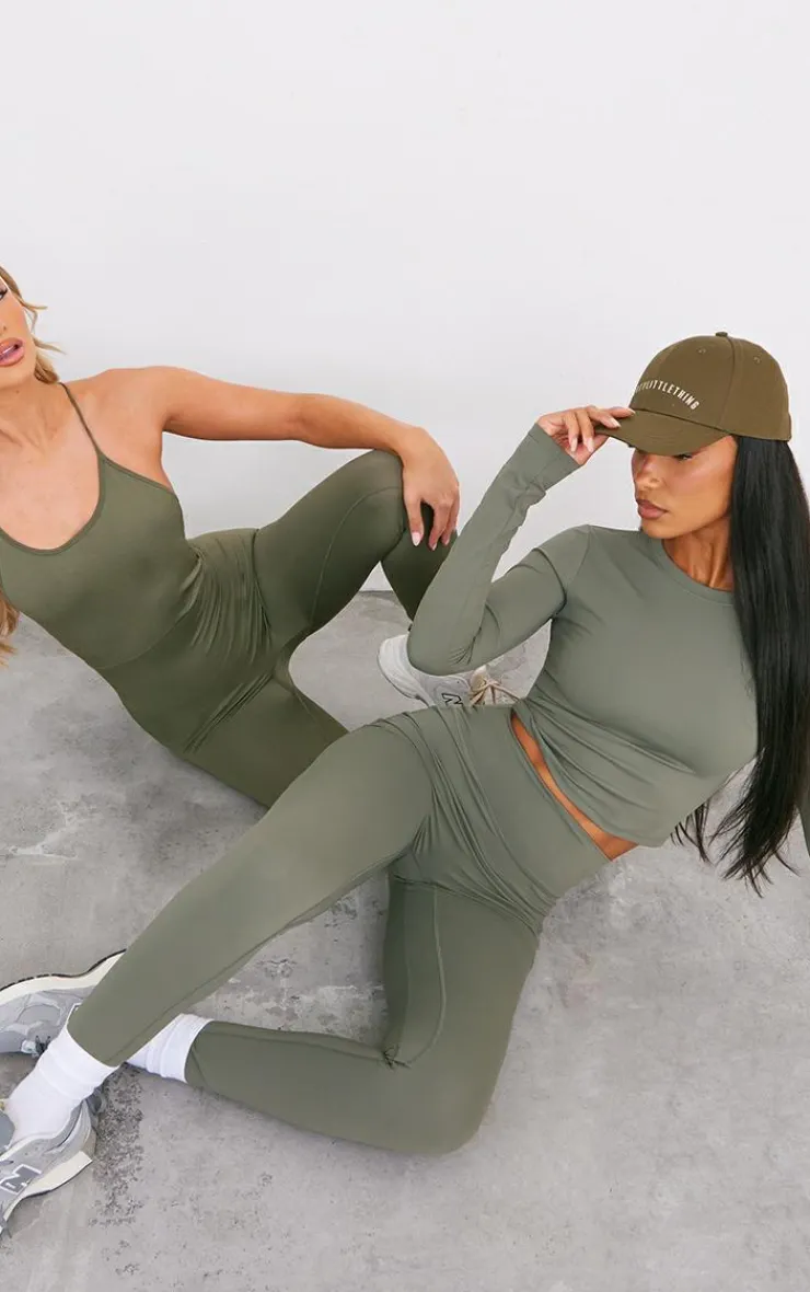 PrettyLittleThing Workout Tops*Sculpt Long Sleeve Gym Top