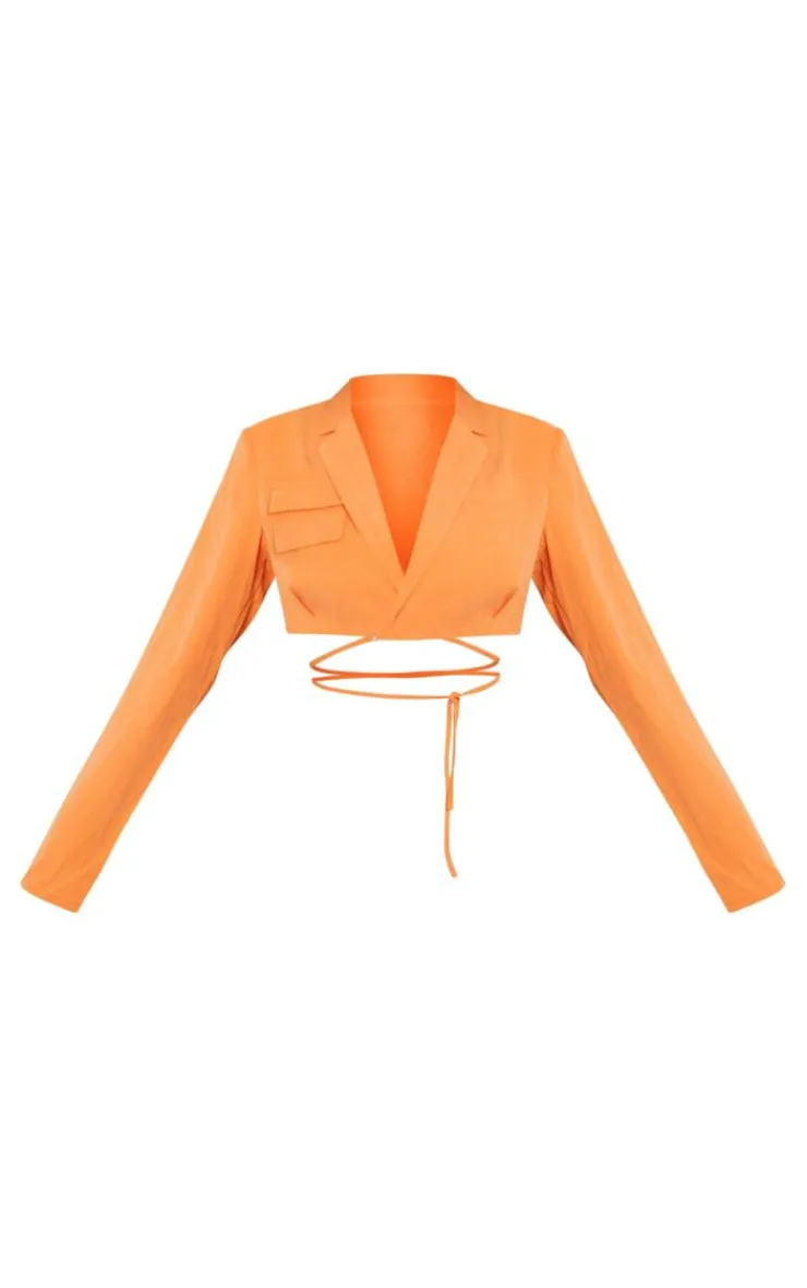 PrettyLittleThing Wrap Tops*Wrap Around Shirt