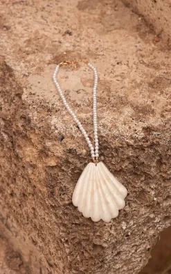 PrettyLittleThing Necklaces*Statement Shell Necklace