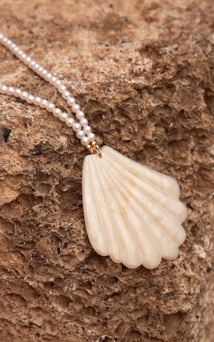 PrettyLittleThing Necklaces*Statement Shell Necklace