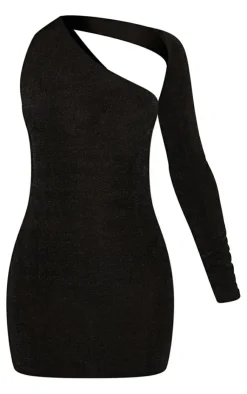 Petite Acetate Slinky One Shoulder Cut Out Bodycon Dress-PrettyLittleThing Best