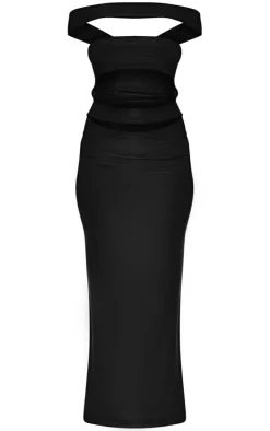 Petite Cut-out Bandeau Maxi Dress-PrettyLittleThing Best