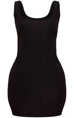 Petite Jersey Mini Dress-PrettyLittleThing