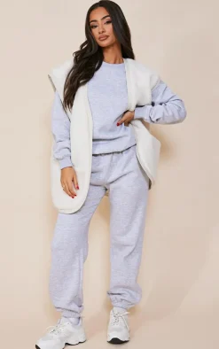 PrettyLittleThing Basic Tops*Petite Basic Ultimate Oversized Sweatshirt