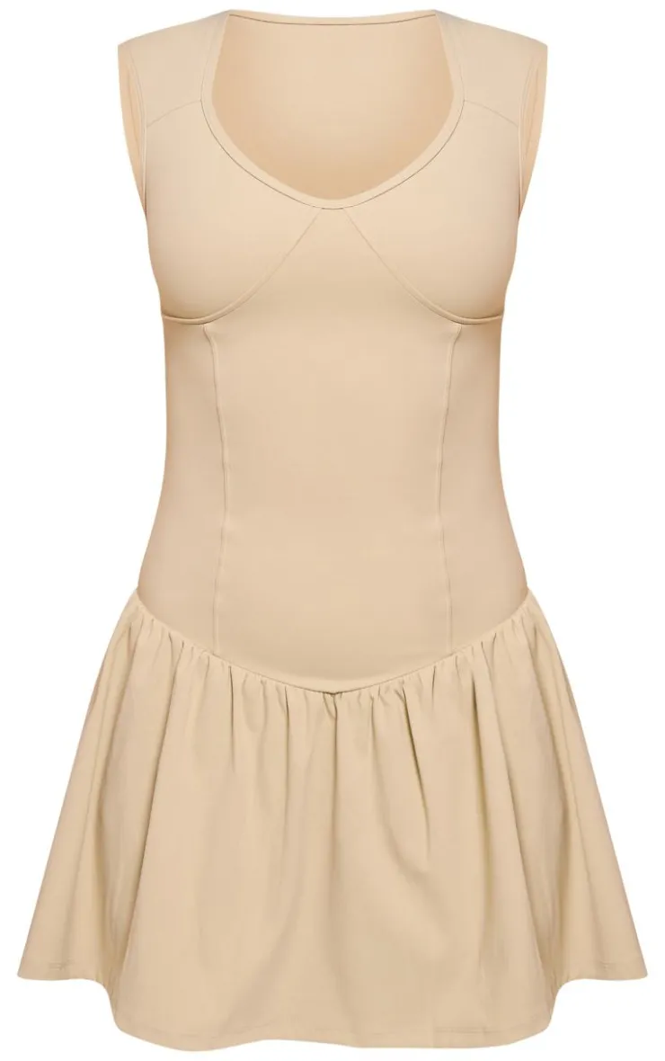 Petite Snatched Sculpt Sleeveless Mini Dress-PrettyLittleThing Online