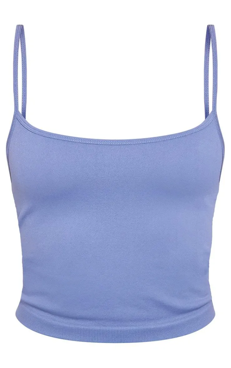 PrettyLittleThing Workout Tops*Seamless Basic Gym Cami Top