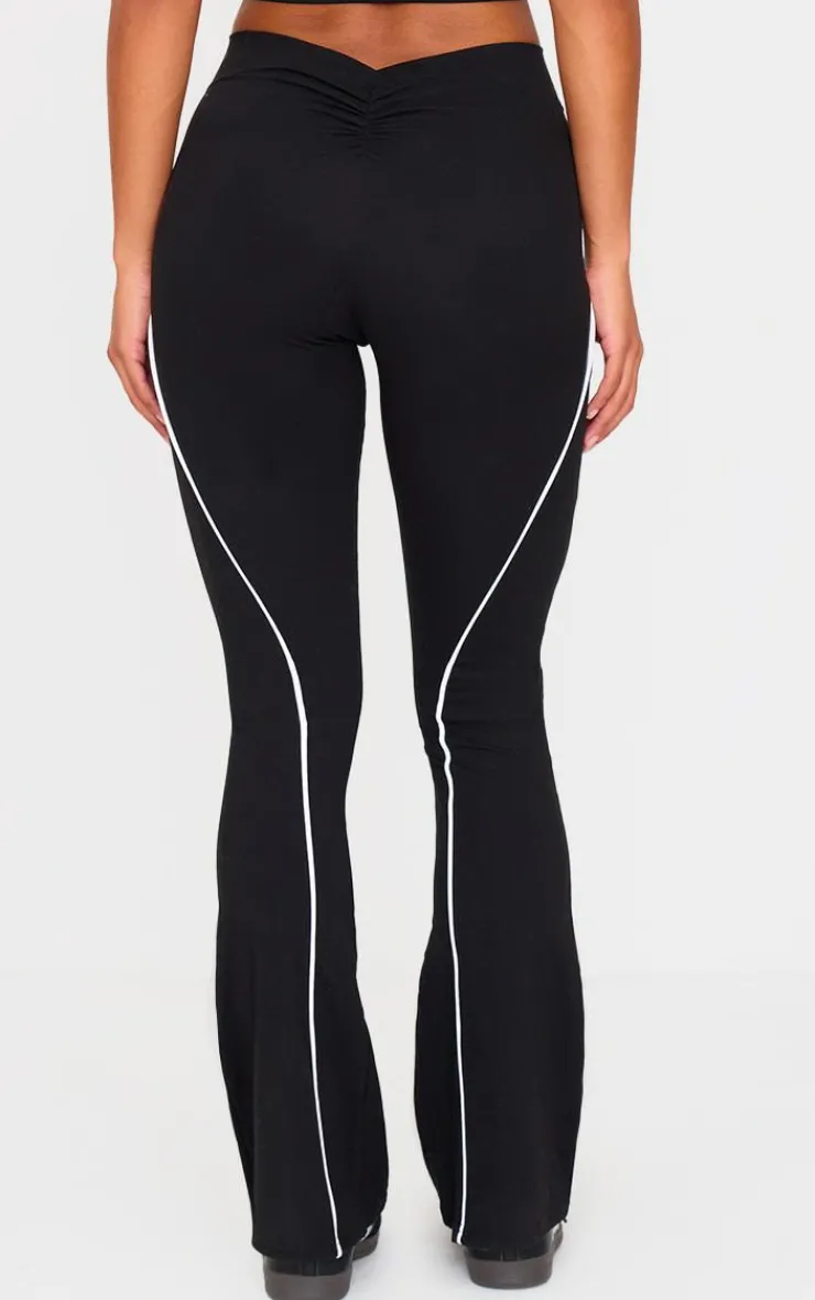 PrettyLittleThing Yoga Pants*PLT SPORT Sculpt Contrast Binding Yoga Pants