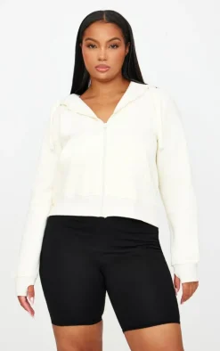 Plus Black Basic Bike Shorts