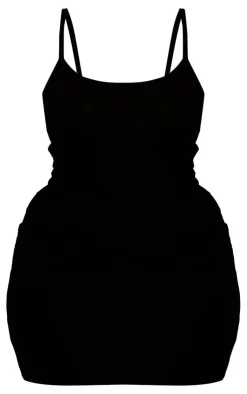 Plus Jersey Strappy Bodycon Dress-PrettyLittleThing Hot