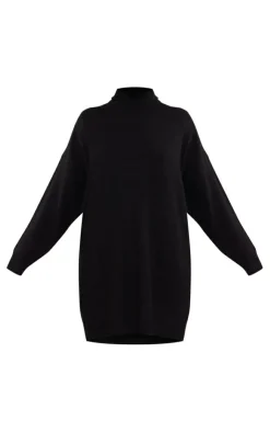 Plus Knitted Slouchy Sweater Dress-PrettyLittleThing Clearance