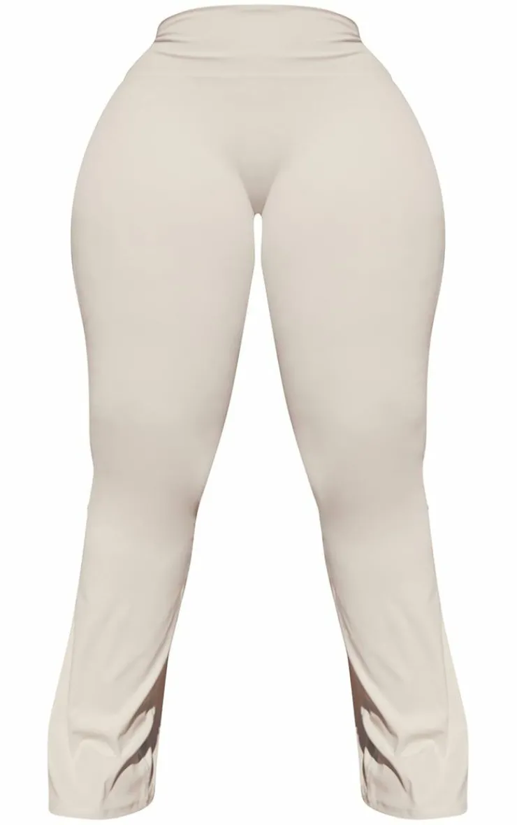 PrettyLittleThing Yoga Pants*Plus Sculpt High Waist Flare Yoga Pants