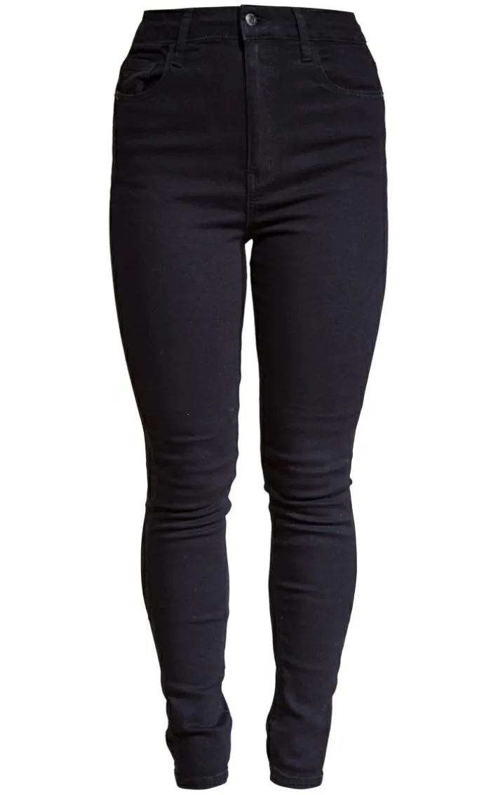 PRETTYLITTLETHING Black 5 Pocket Skinny Jeans