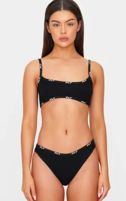 PrettyLittleThing Christmas Shop*Jersey Bralette