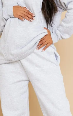 PrettyLittleThing Grey Sweatsuits*Maternity Embroidered Detail Sweatpants
