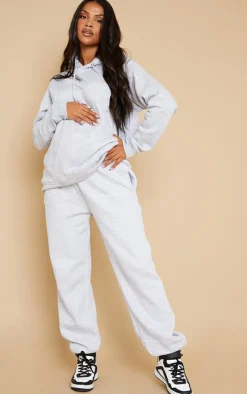 PrettyLittleThing Grey Sweatsuits*Maternity Embroidered Sweatpants