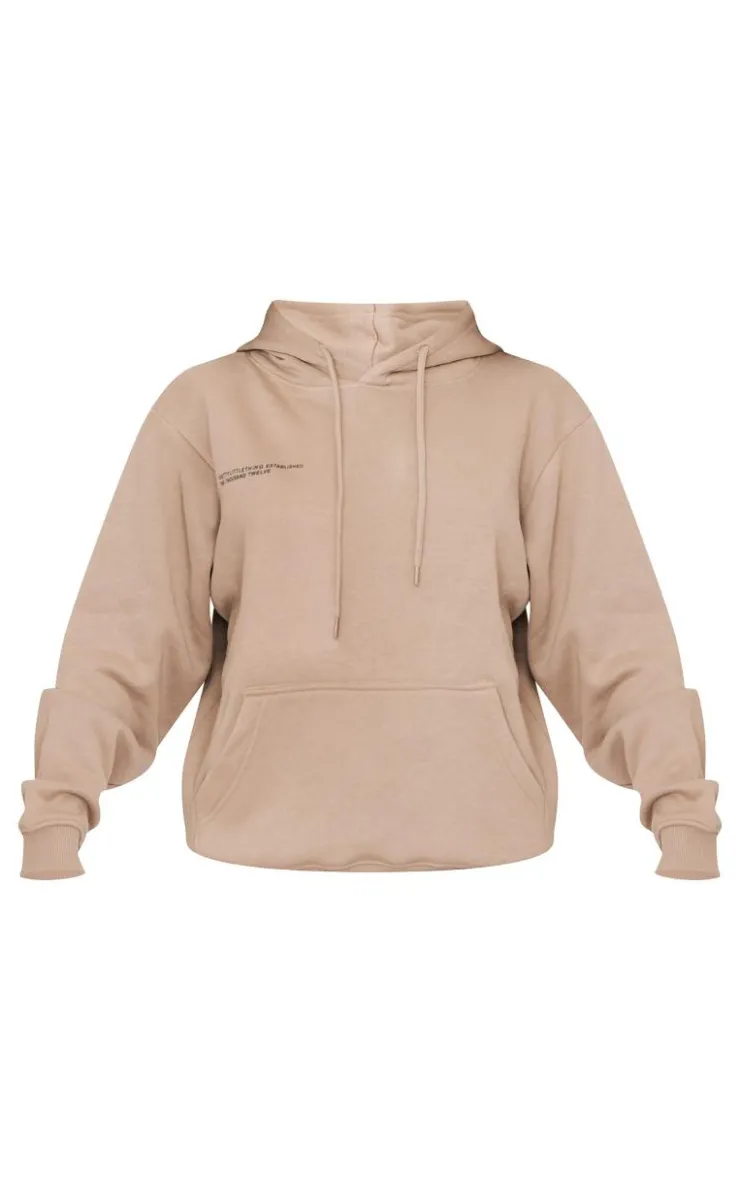 PrettyLittleThing Graphic Sweatsuits*Established 2012 Oversized Hoodie