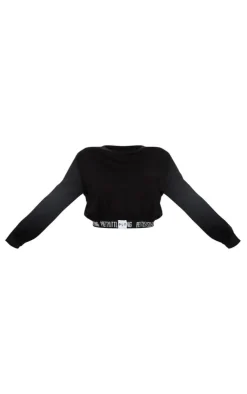 PrettyLittleThing Graphic Sweatsuits*Plus Lounge Sweatshirt