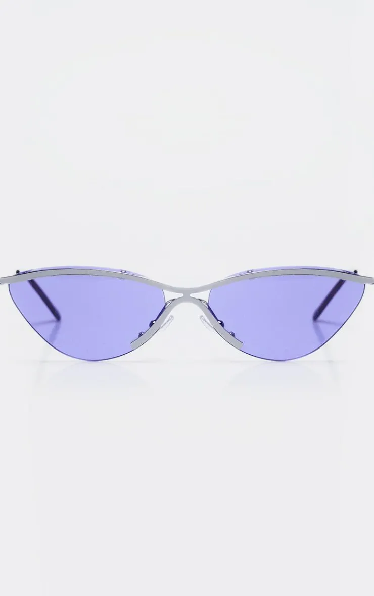 PrettyLittleThing Visor Sunglasses*Clear Lens Visor Sunglasses