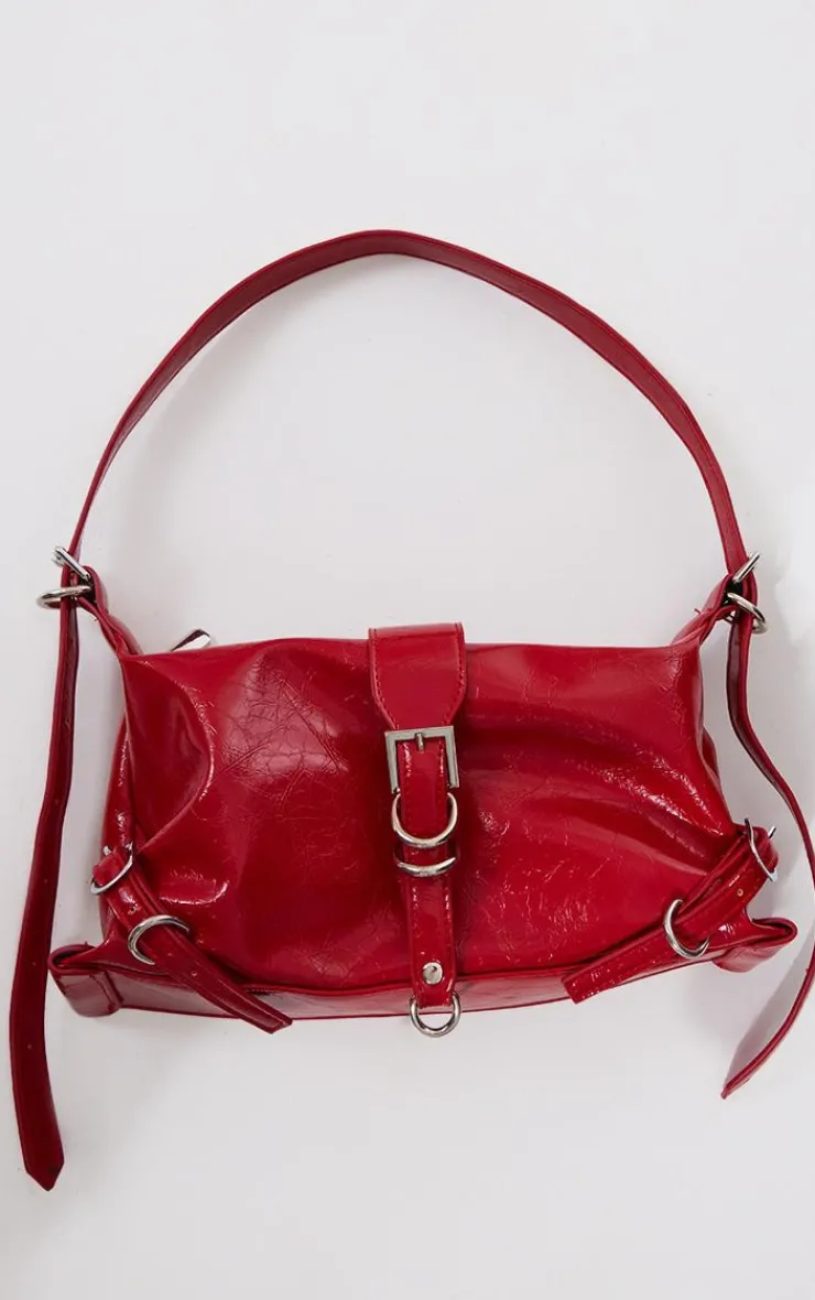 PrettyLittleThing Shoulder Bags*Buckle Shoulder Bag