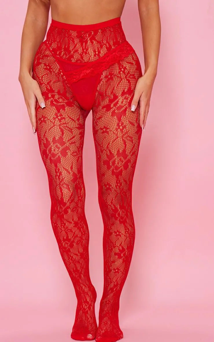 PrettyLittleThing Tights*Lace Tights