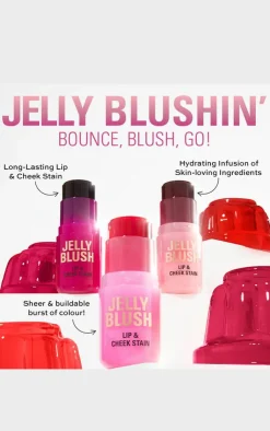 PrettyLittleThing Lipstick*Revolution Jelly Blush Stick Lip And Cheek Stain - Pink