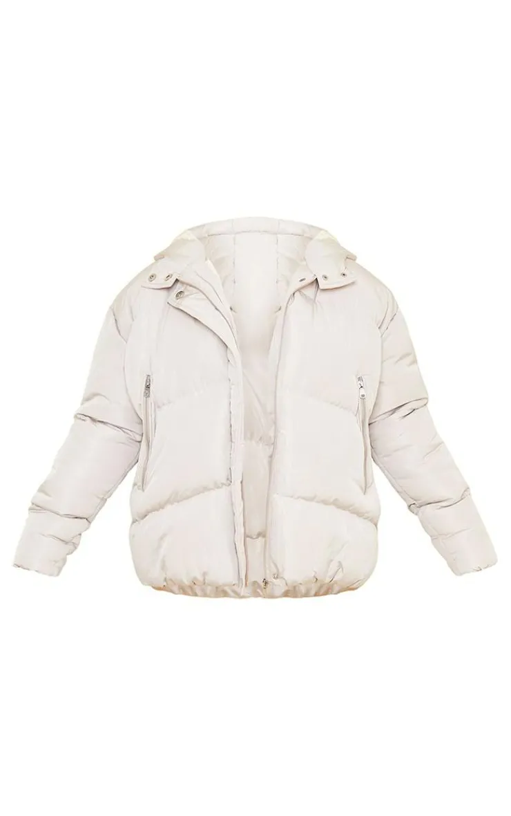 PrettyLittleThing Puffer Jackets*Hooded Padded Oversized Puffer Jacket