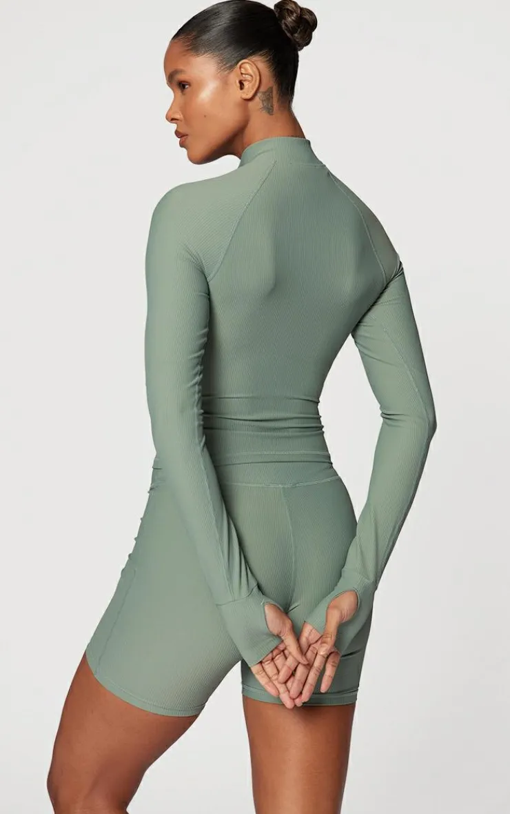 PrettyLittleThing Athletic Jackets*Active Rib Gym Jacket