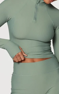 PrettyLittleThing Athletic Jackets*Active Rib Gym Jacket