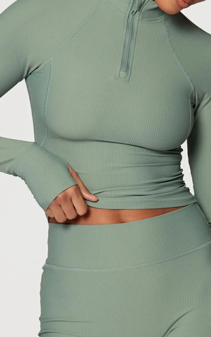 PrettyLittleThing Athletic Jackets*Active Rib Gym Jacket