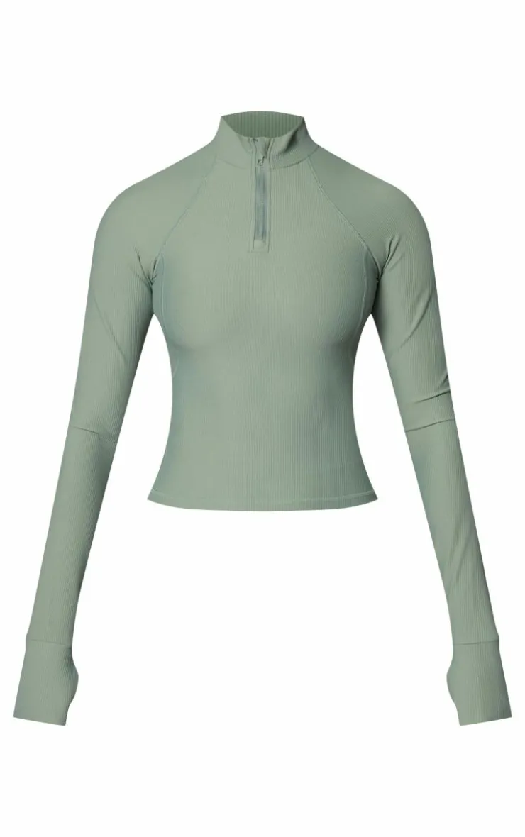 PrettyLittleThing Athletic Jackets*Active Rib Gym Jacket