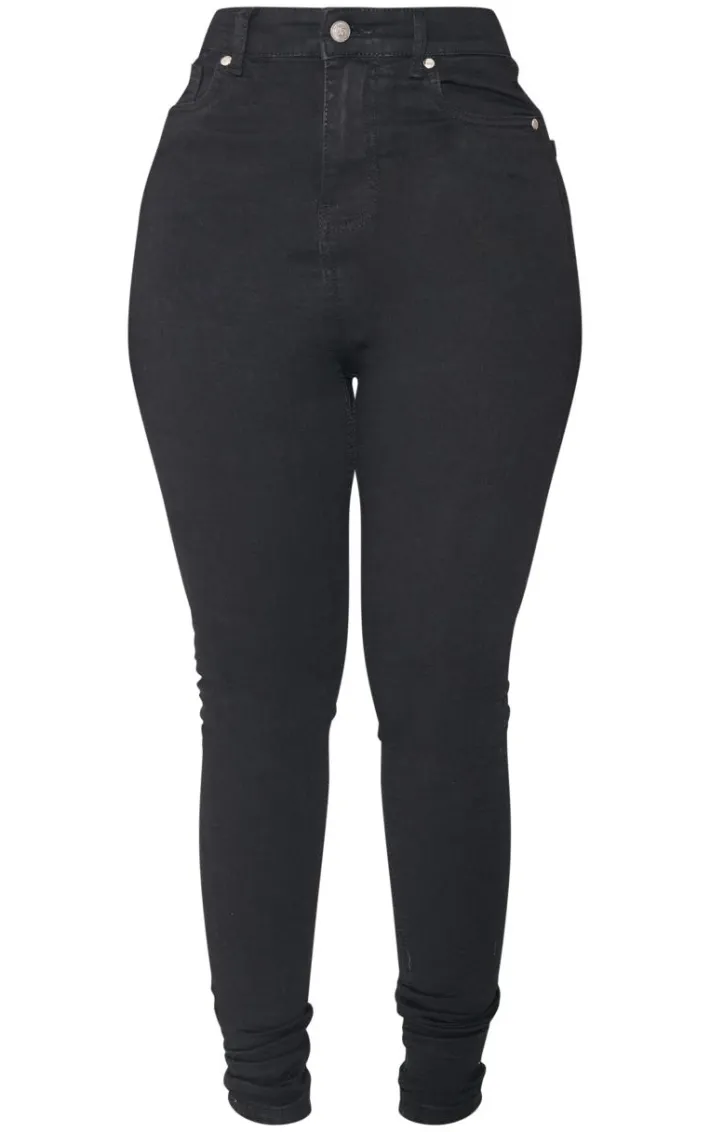 Shape Black Disco Skinny Jeans