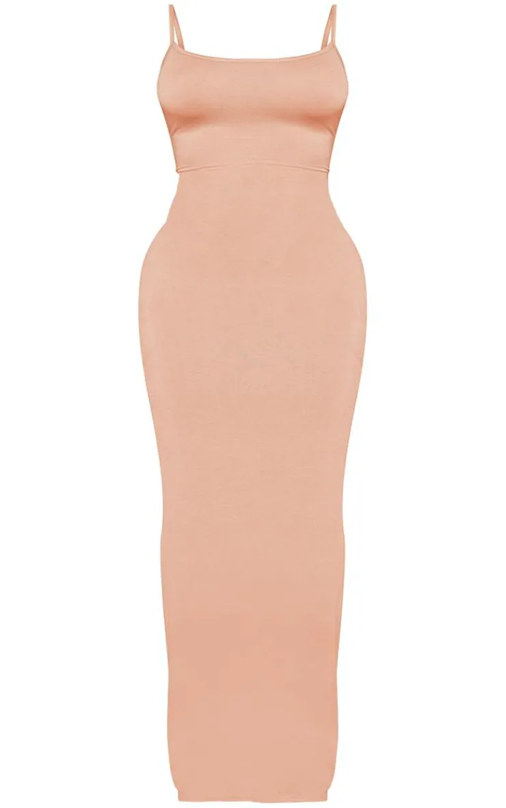 Shape Jersey Strappy Maxi Dress-PrettyLittleThing Discount