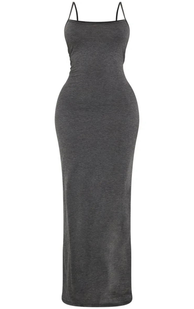 Shape Jersey Strappy Maxi Dress-PrettyLittleThing Discount