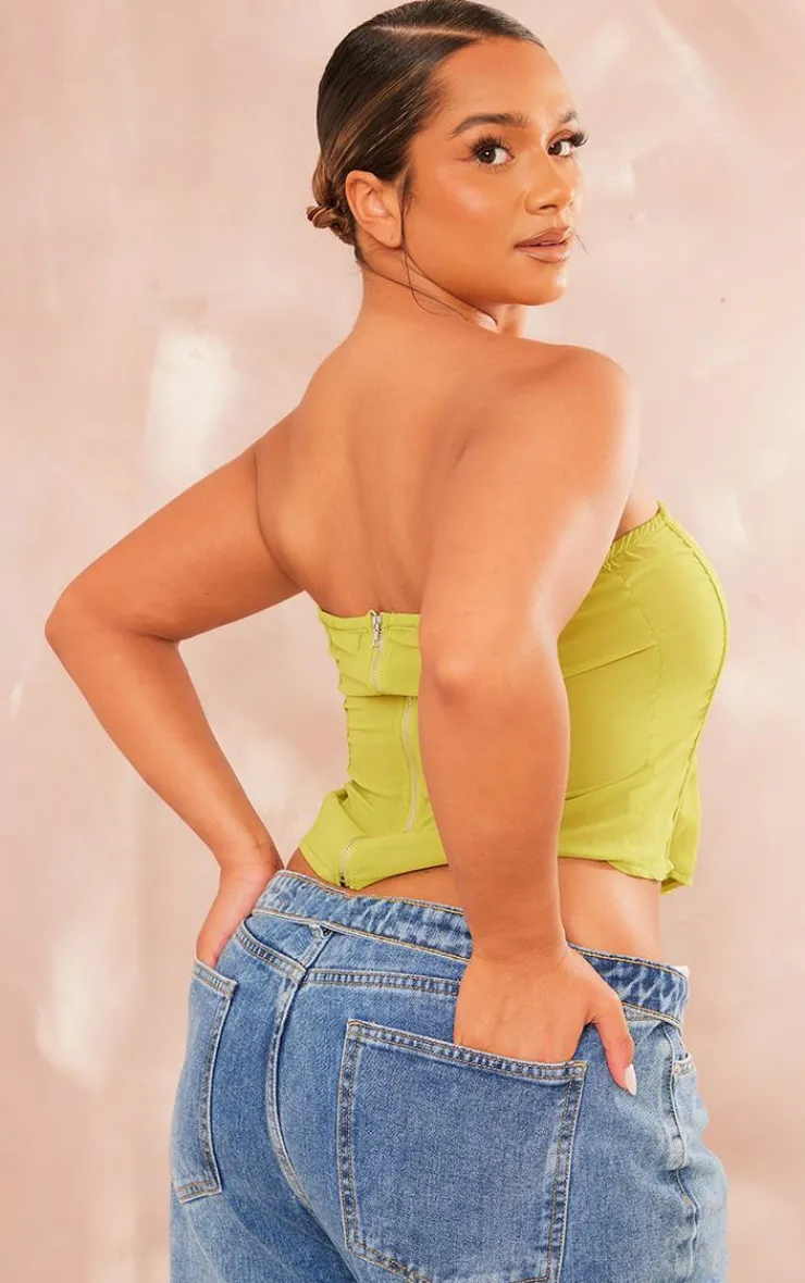PrettyLittleThing Corsets*Shape Mesh Boned Corset