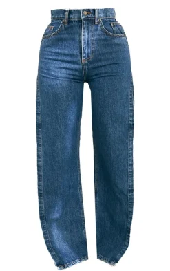 Shape Extreme Split Detail Jeans-PrettyLittleThing Outlet