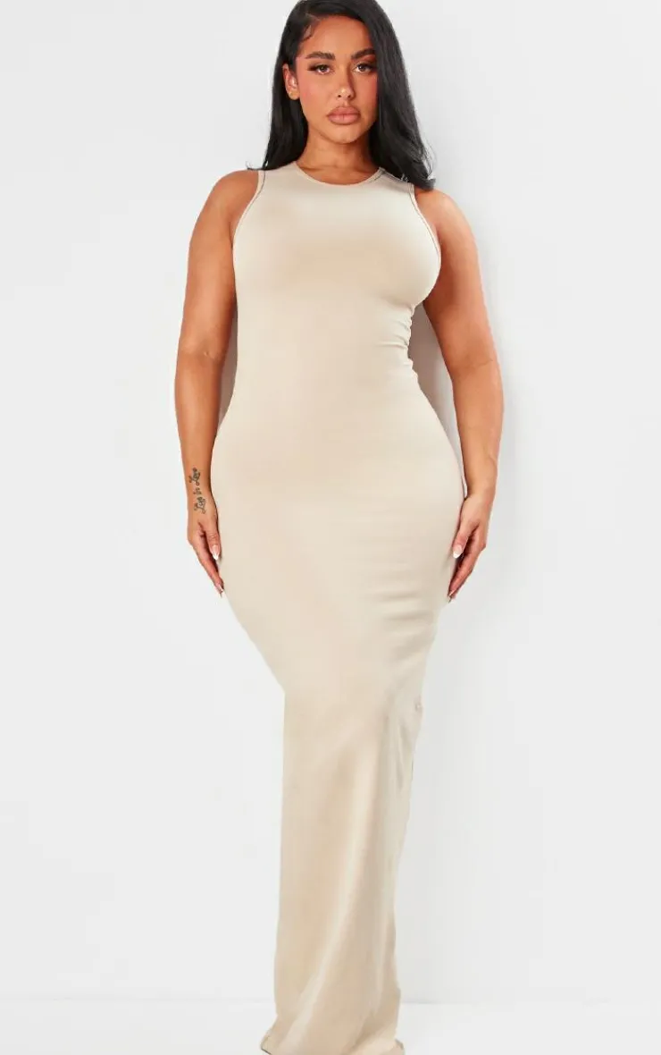 Shape Sculpted Racer Maxi Dress-PrettyLittleThing Outlet