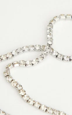 PrettyLittleThing Anklets*Chunky Diamante Multipack Anklet