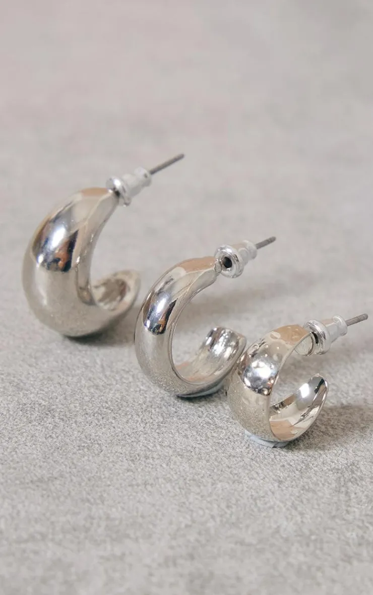 PrettyLittleThing Earrings*Classic Simple Mutlipack Earrings