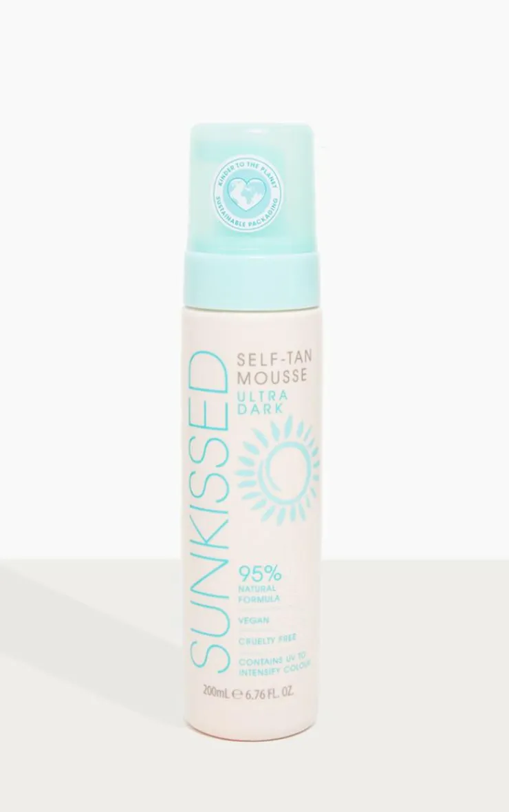 PrettyLittleThing Tanning*Sunkissed Self Tan Mousse Ultra Dark 200ml