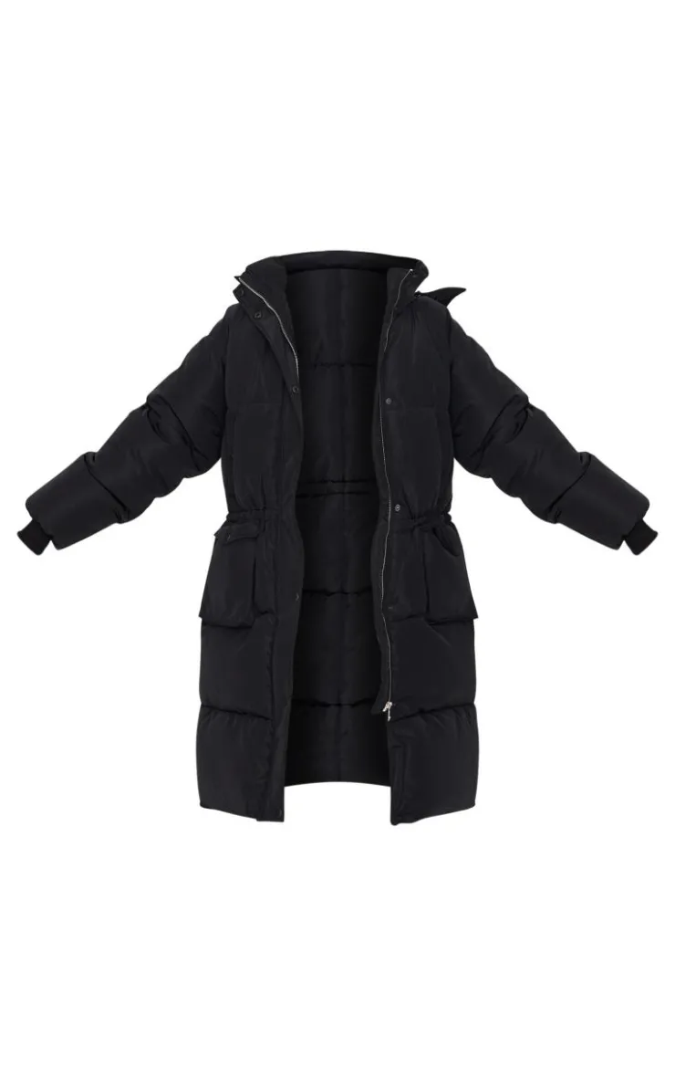 PrettyLittleThing Puffer Jackets*Tall Longline Oversized Puffer Coat
