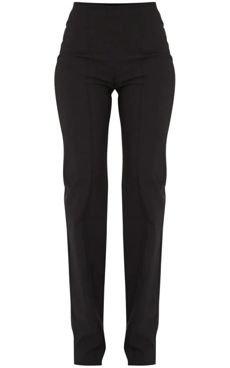 New PrettyLittleThing Tall Stretch Woven Pants Black