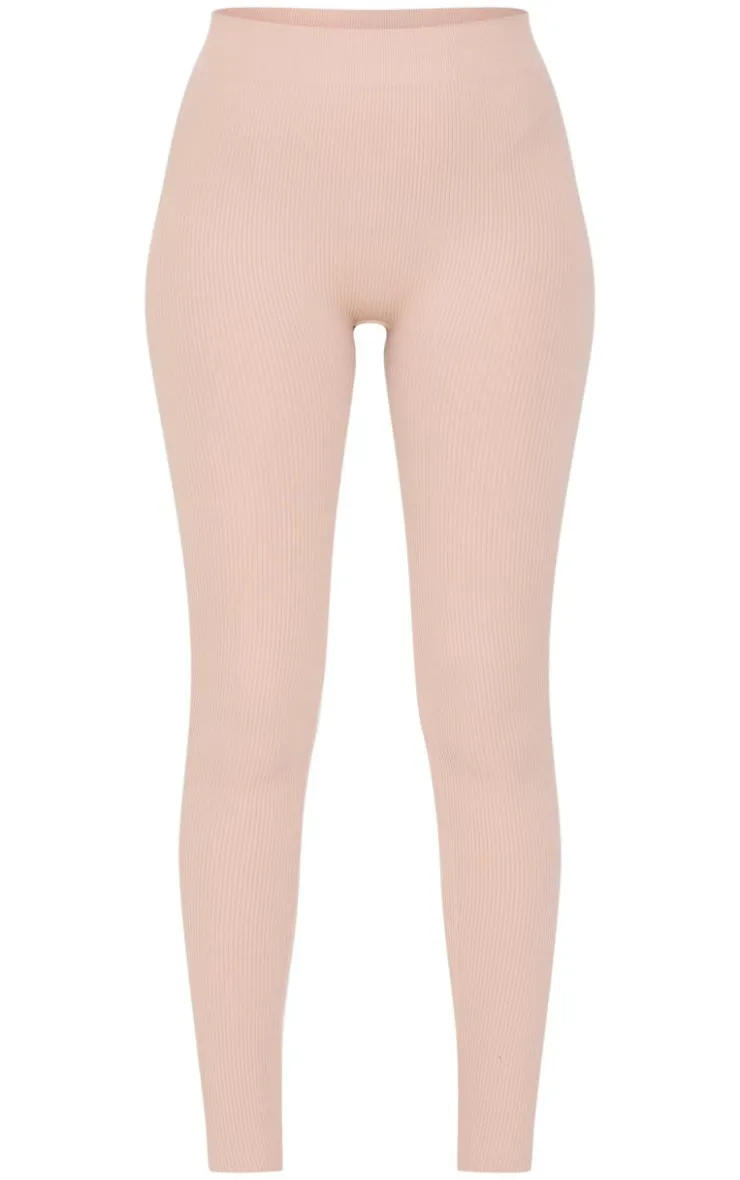 PrettyLittleThing Snatched*Tall Structured Snatched Rib Leggings