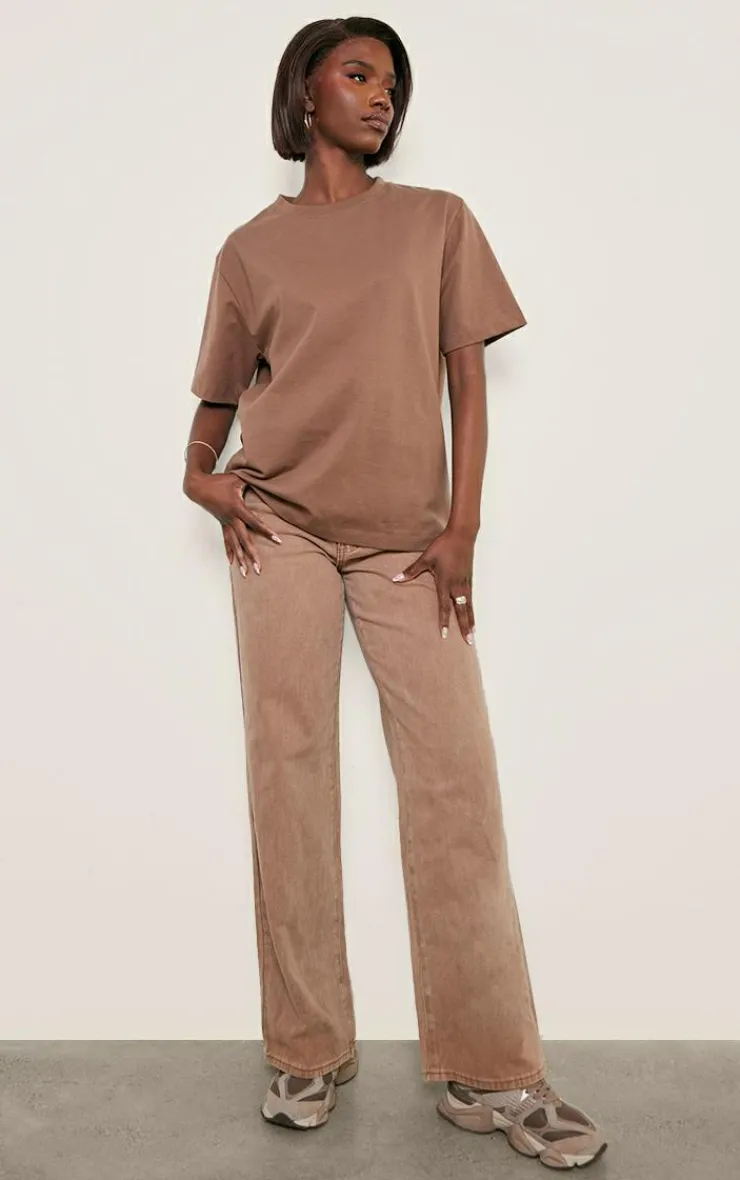 PrettyLittleThing T-Shirts*Tall Premium Cotton Oversized T-shirt