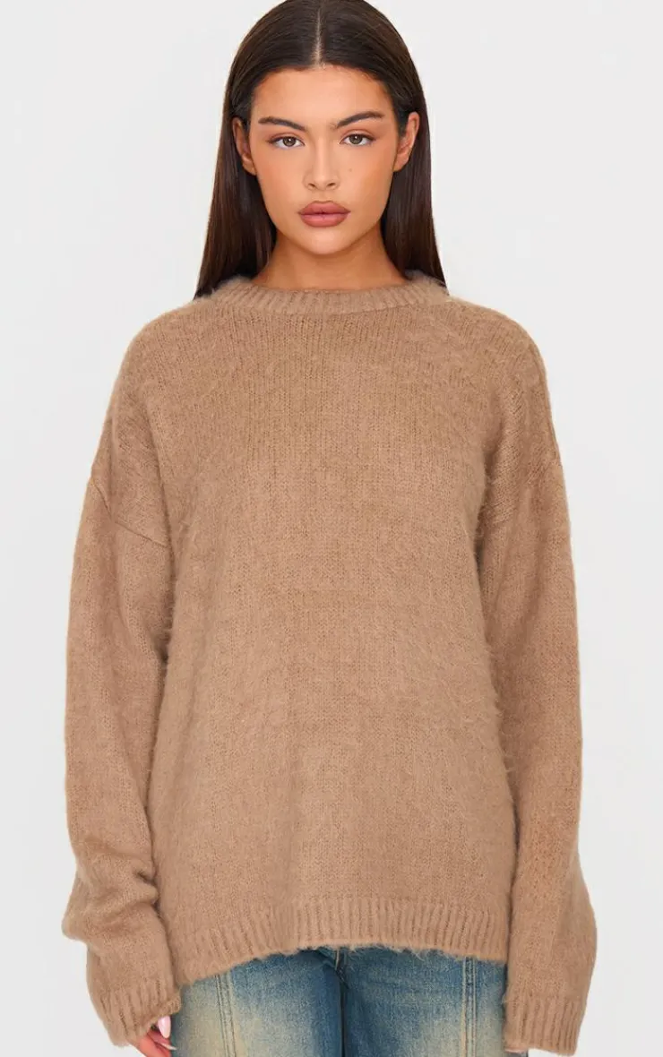 PrettyLittleThing Sweaters*Fluffy Knit Oversized Sweater
