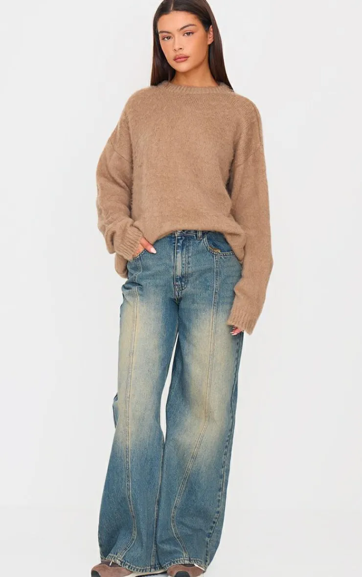 PrettyLittleThing Sweaters*Fluffy Knit Oversized Sweater