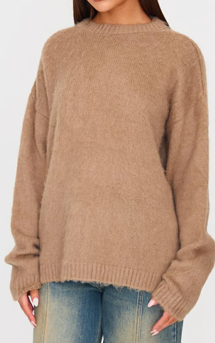 PrettyLittleThing Sweaters*Fluffy Knit Oversized Sweater