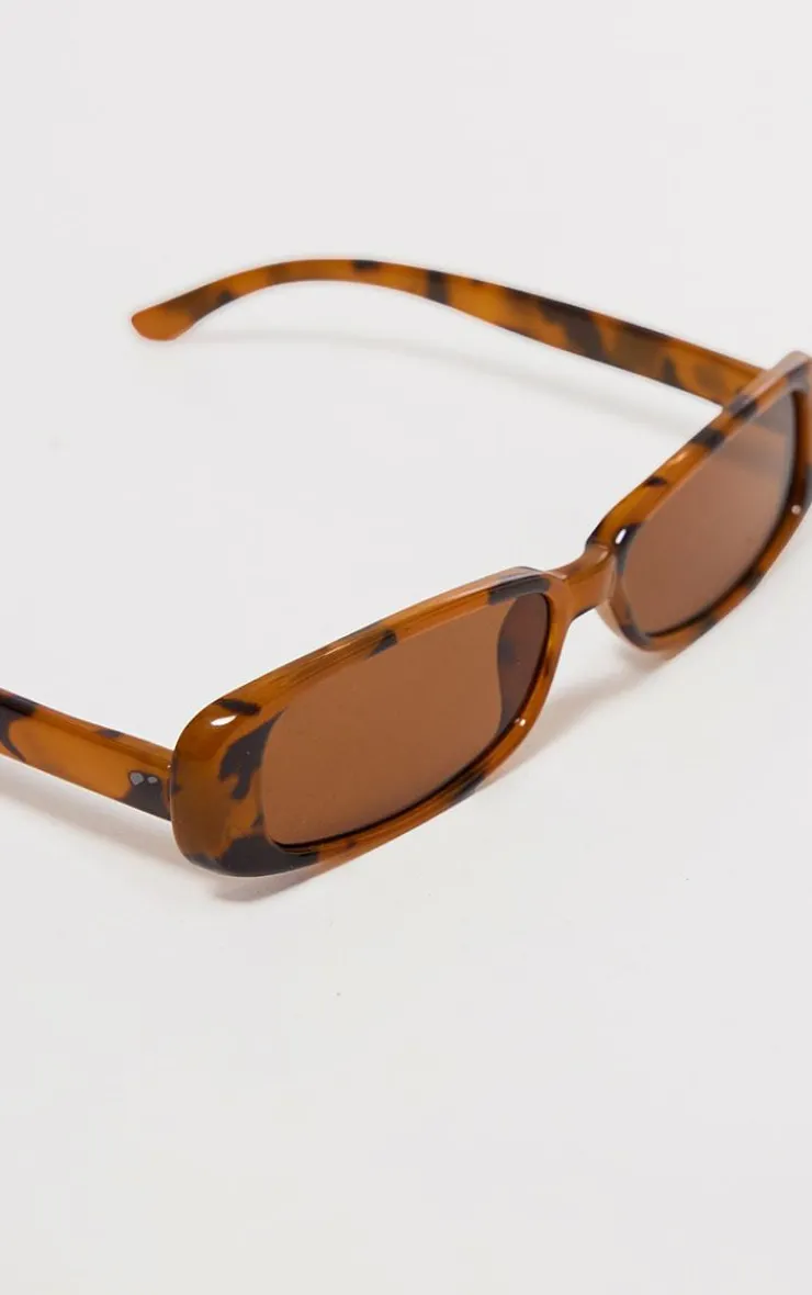 PrettyLittleThing Sunglasses*Ultra Slim Rounded Rectangular Sunglasses