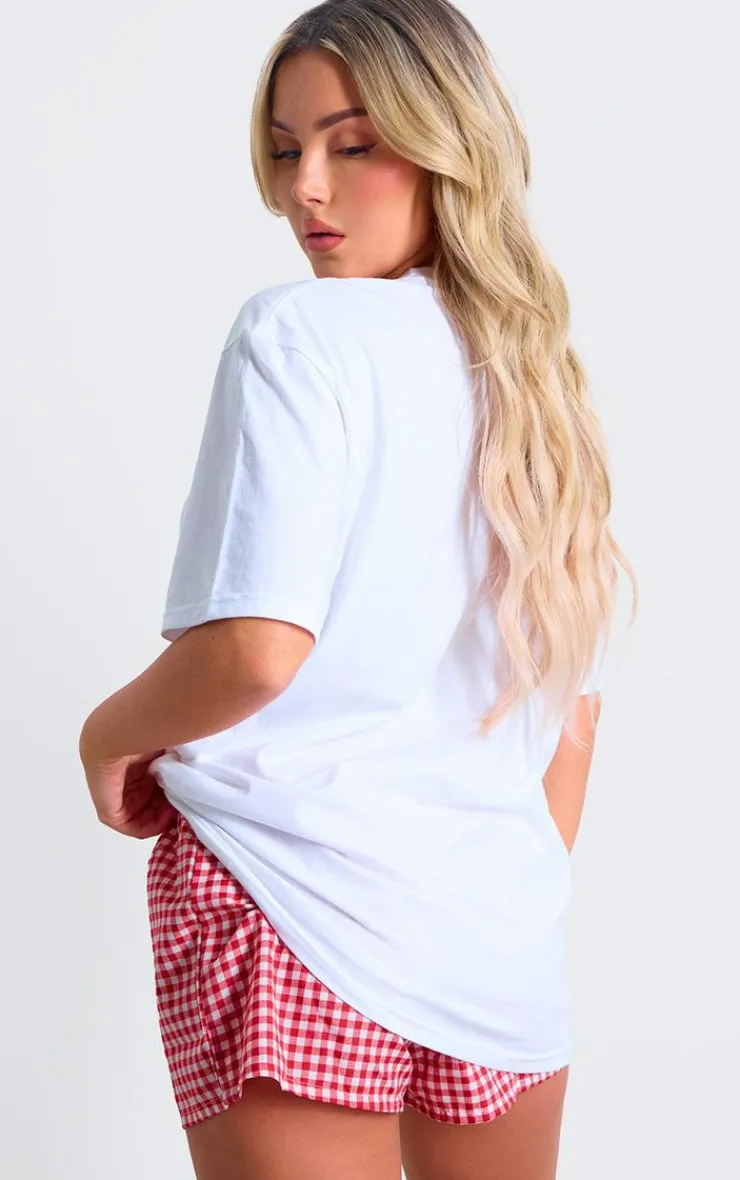 PrettyLittleThing T-Shirts*Chilli Graphic Oversized T Shirt